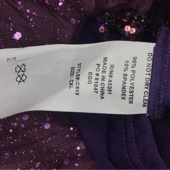 Girls Glitter/Shimmer Ballet Dance Costume - Picture 4 of 6